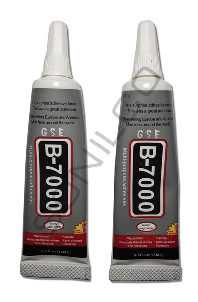 Picture of Lot 2 B7000 Glue 15ml Industrial Strength Super Adhesive Clear Multi-Purpose